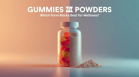 Gummies vs Powders Supplements Pakistan Banner