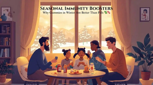 Seasonal immunity gummies in Pakistan: Why gummies in winter often beat pills