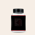 Apple Cider Vinegar gummies supplement bottle with Ginger Extract, Beetroot, Pomegranate, Vitamin B9, and Vitamin B12 for digestion, detox, and weight management support.
