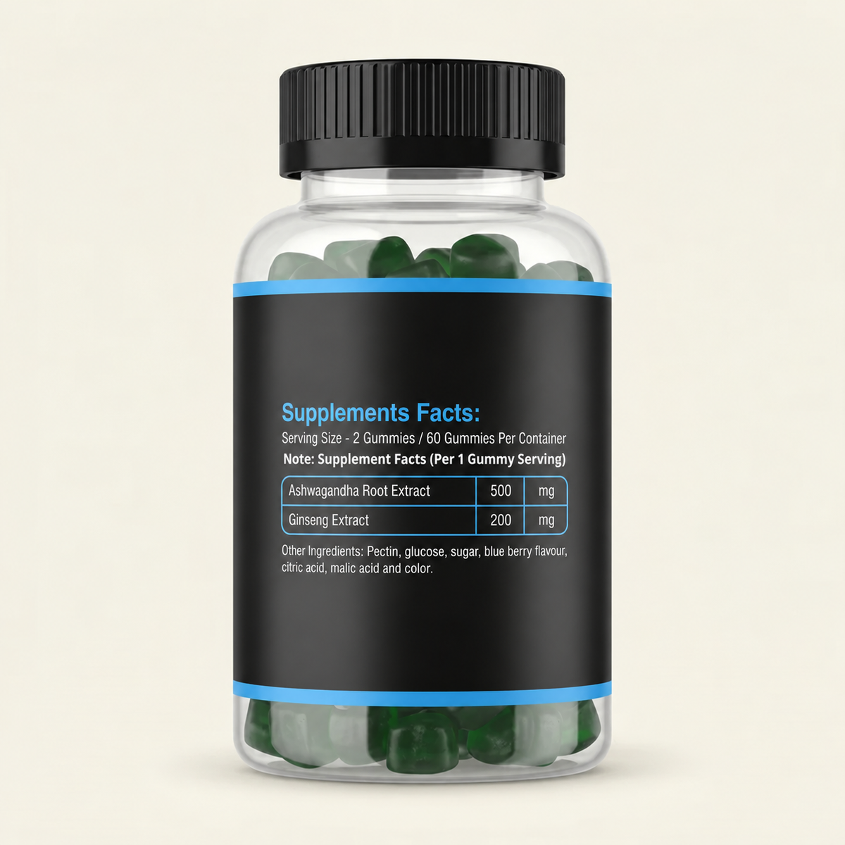 Ashwagandha Gummies with World's Best Ginseng