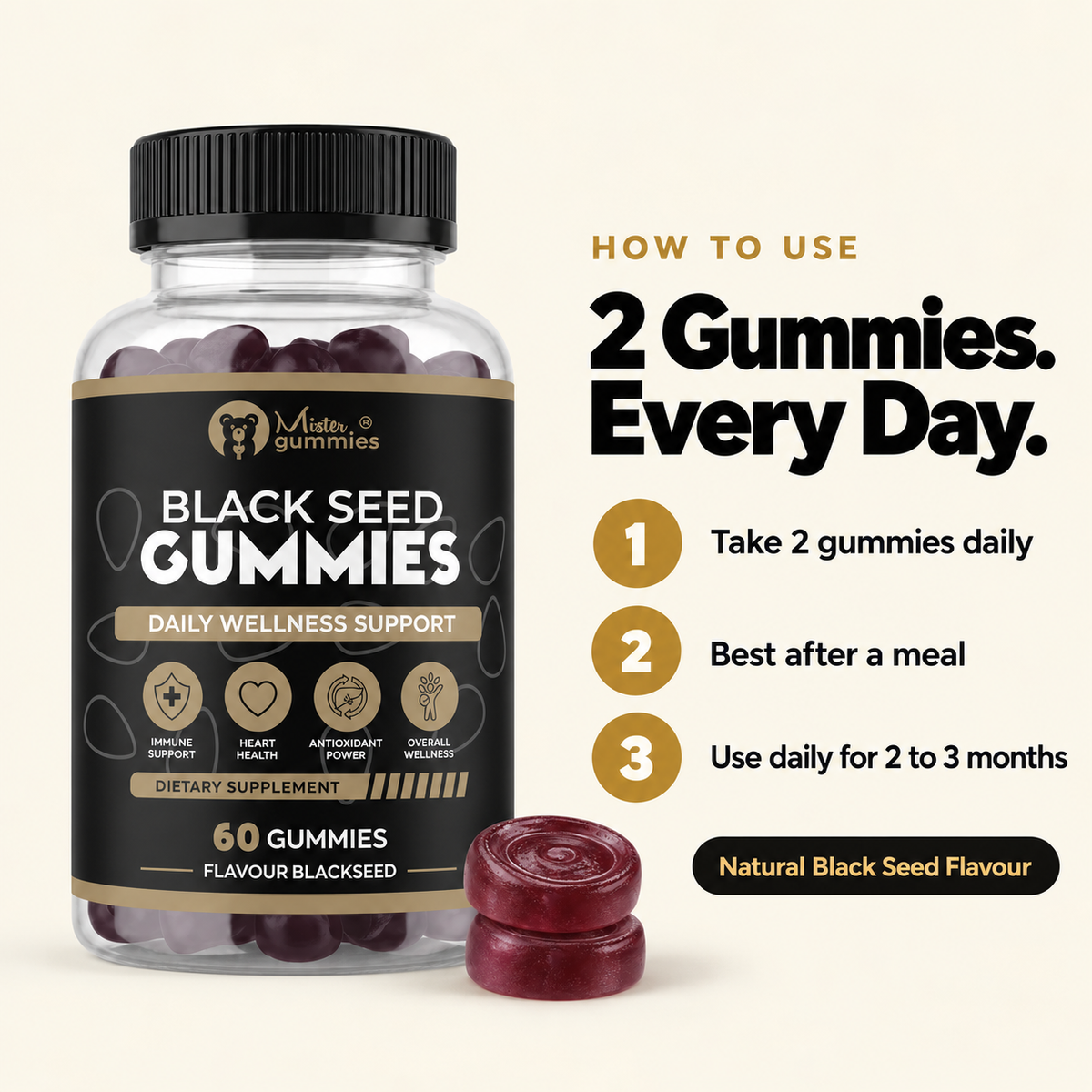Black Seed Gummies – Overall Wellness