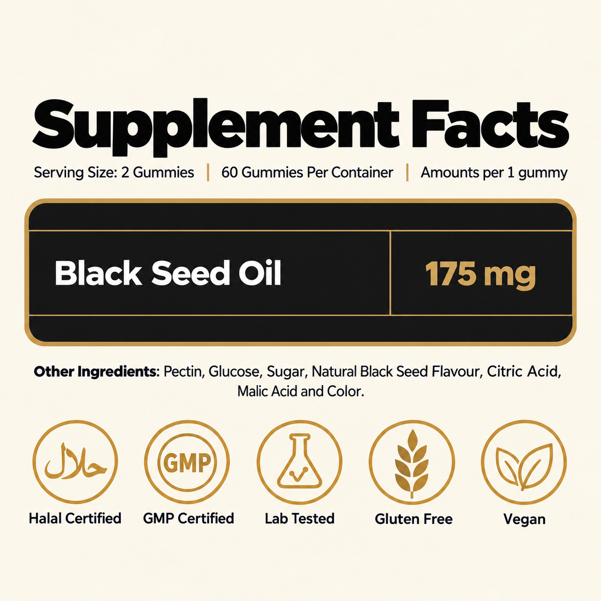 Black Seed Gummies – Overall Wellness