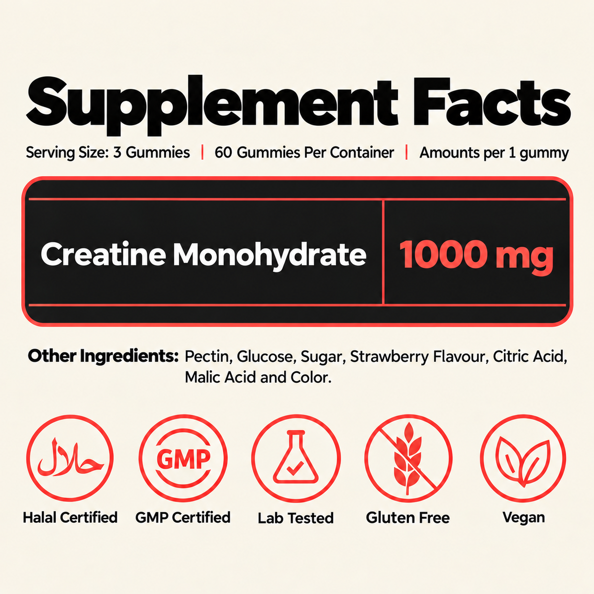 Creatine Gummies – Strength & Performance