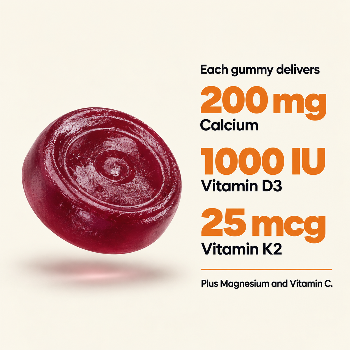 Vitamin C Gummies with Zinc – Daily Immunity Boost