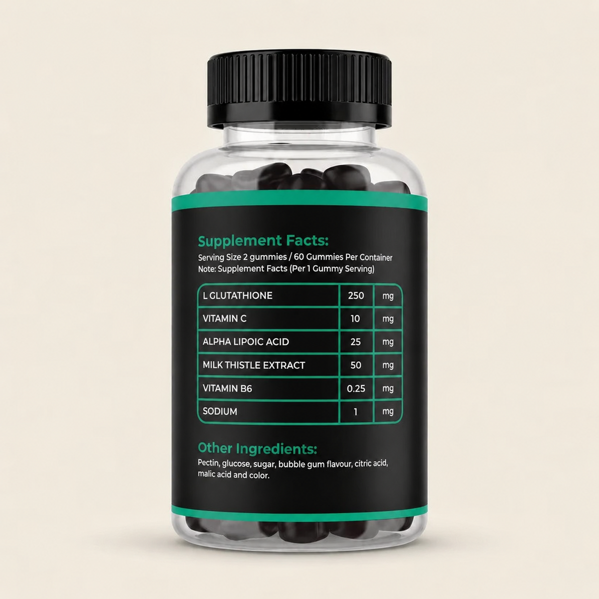 Glutathione Gummies for Skin Glow & Liver Detox