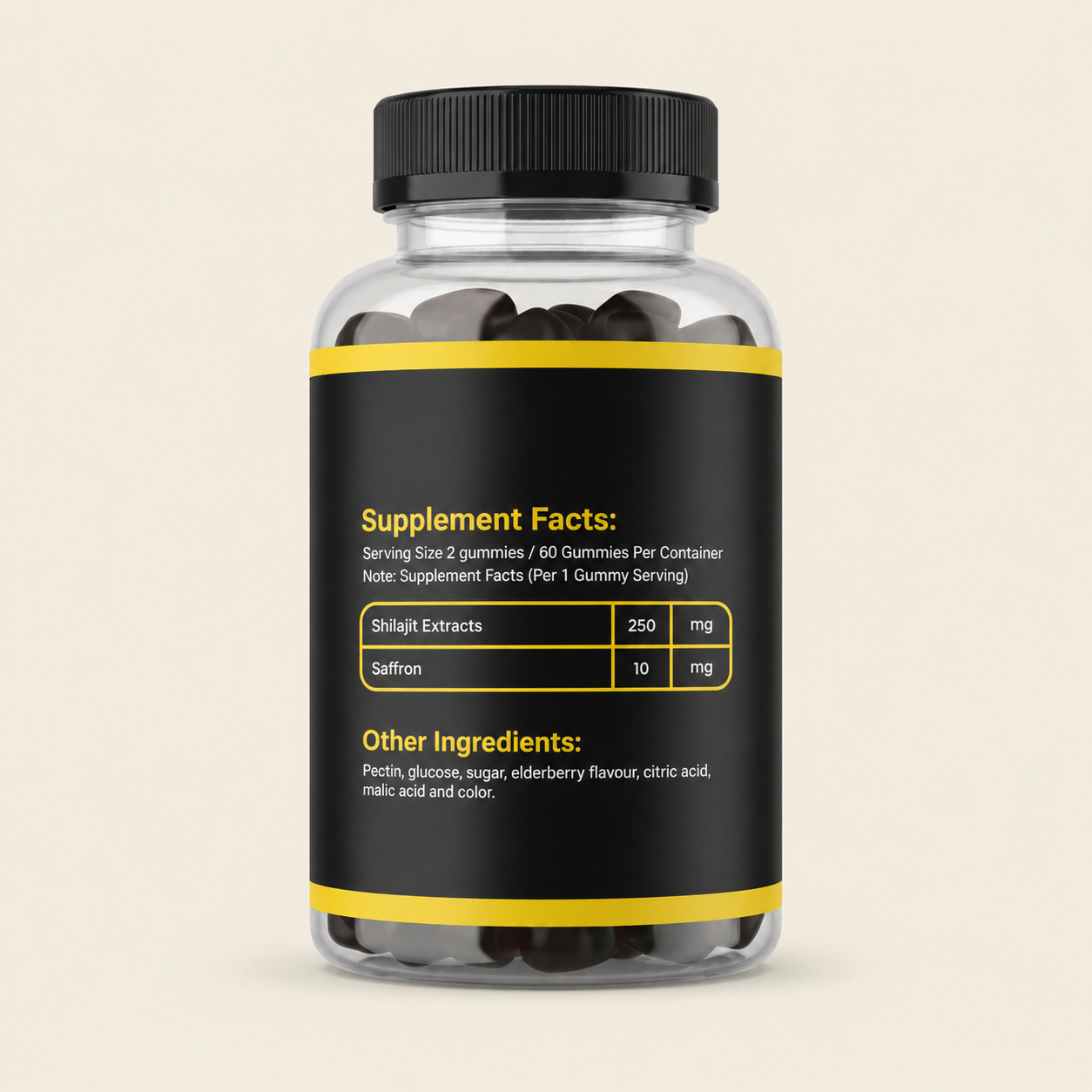Shilajit Gummies with Saffron – Pakistan's Most Premium