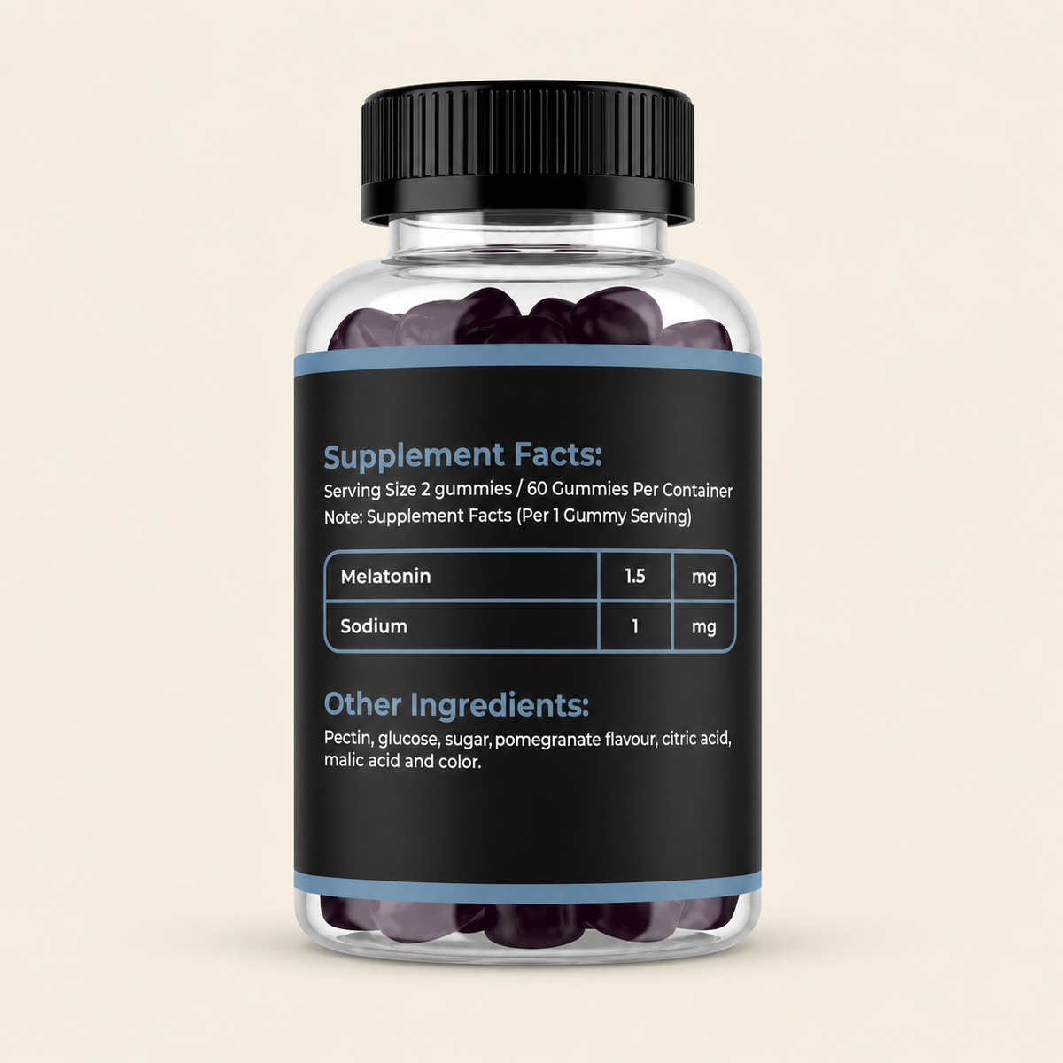 Melatonin Gummies for Deep Sleep & Relaxation