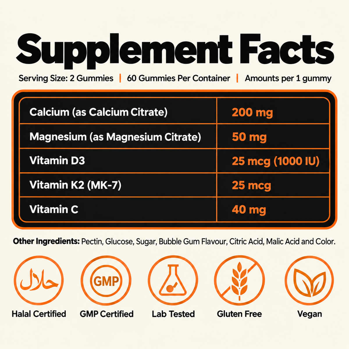 Vitamin C Gummies with Zinc – Daily Immunity Boost