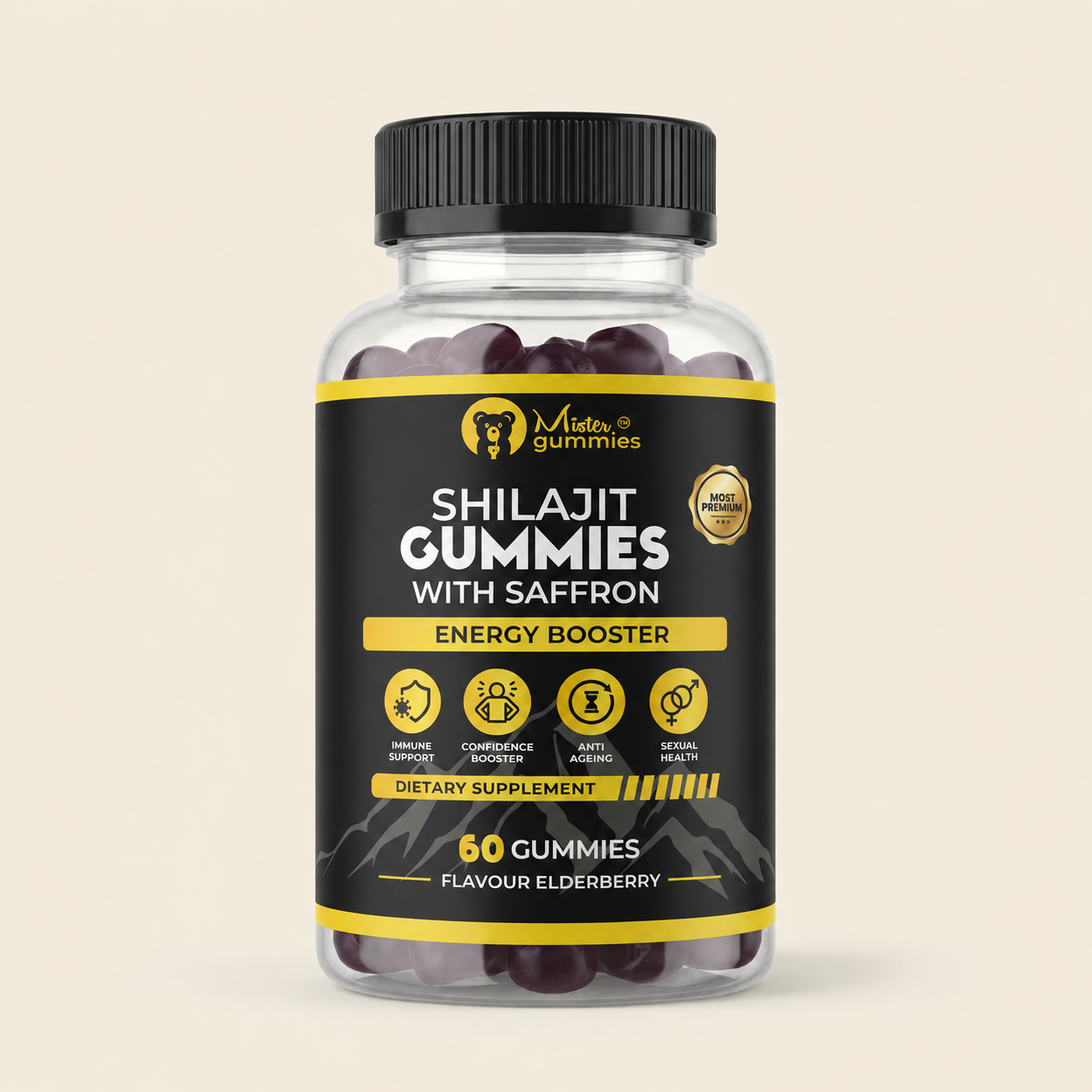 Shilajit Gummies with Saffron – Pakistan's Most Premium