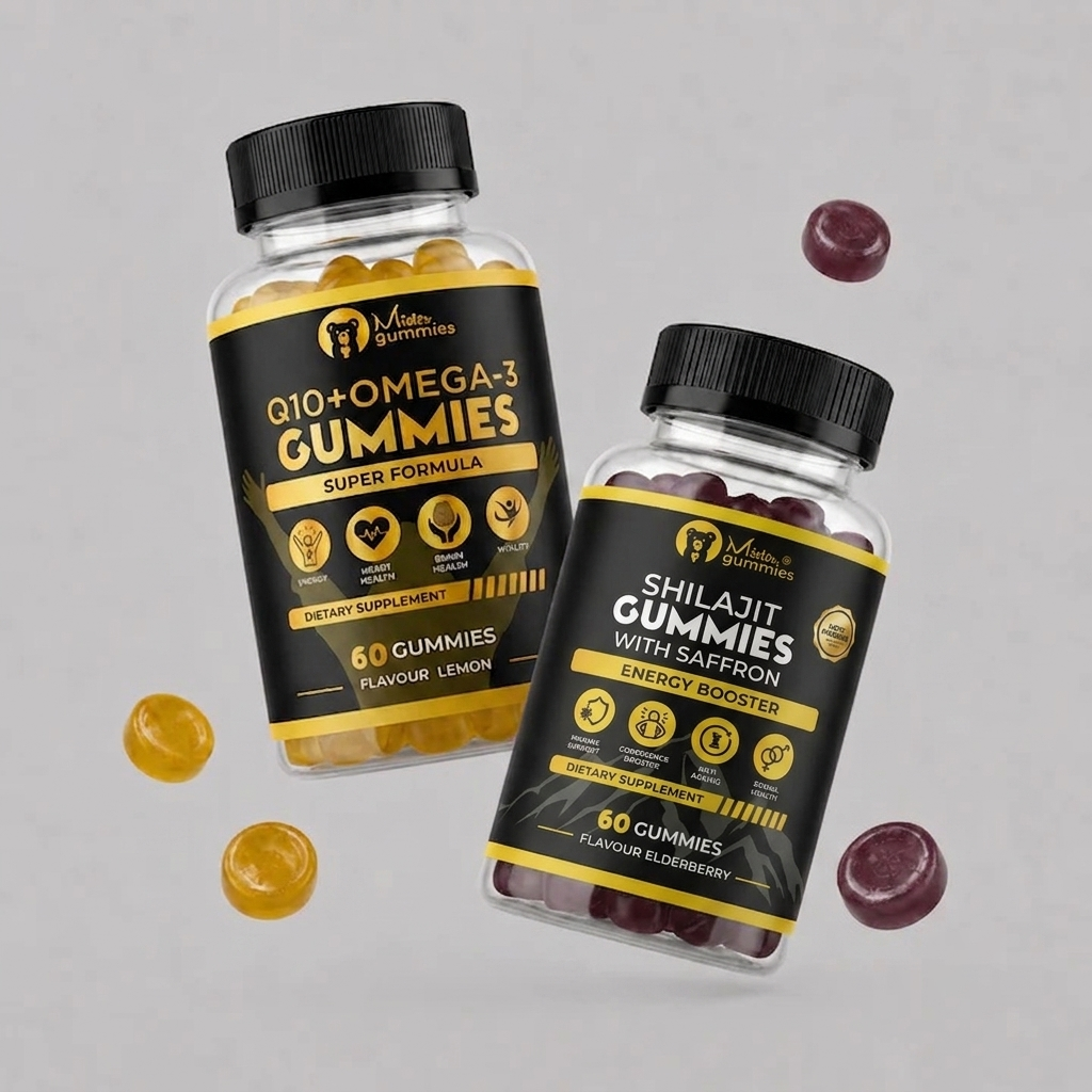 Power & Energy Duo (Q10 & Shilajit Gummies)