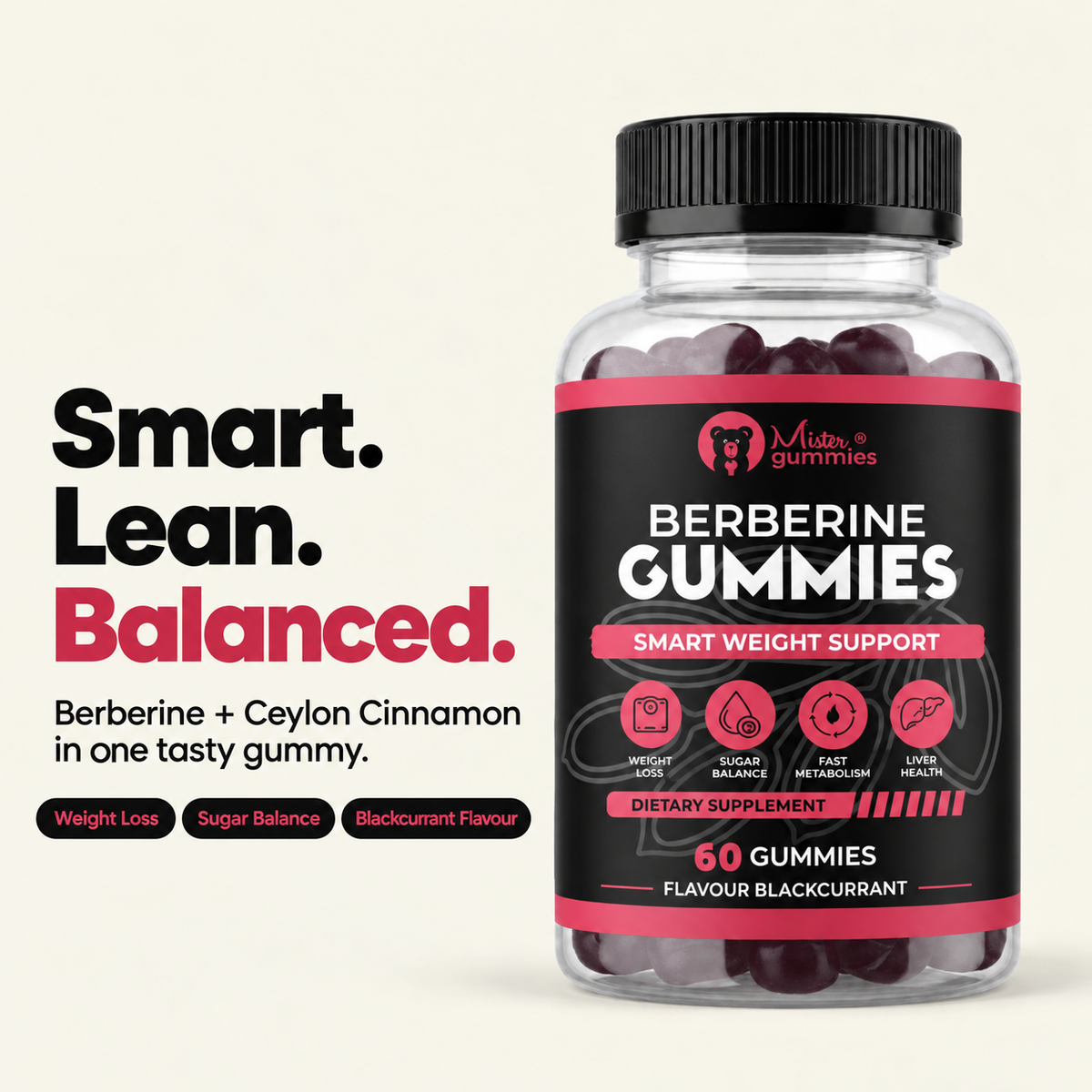 Berberine Gummies – Smart Weight Support
