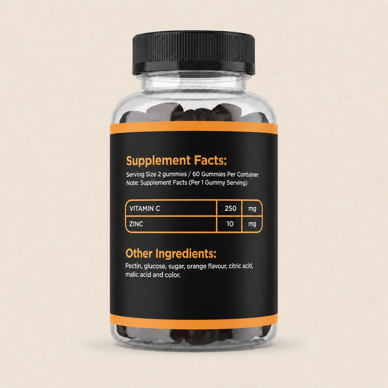 Vitamin C Gummies with Zinc – Daily Immunity Boost