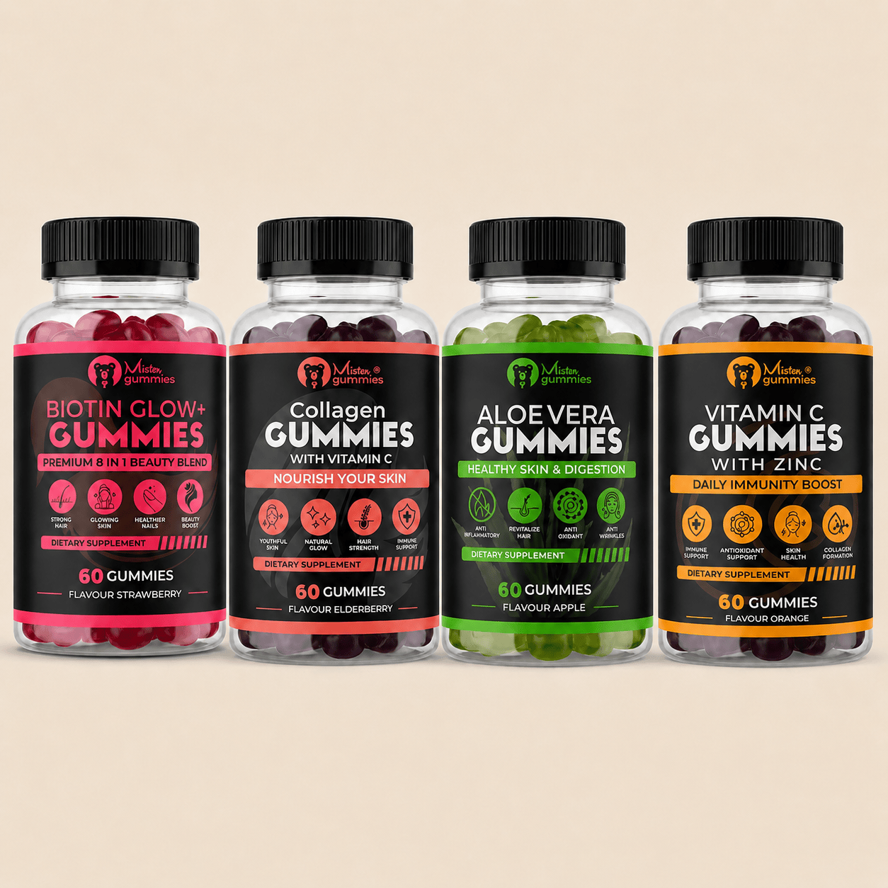 Beauty Glow Bundle Free Vitamin C (Best Seller)