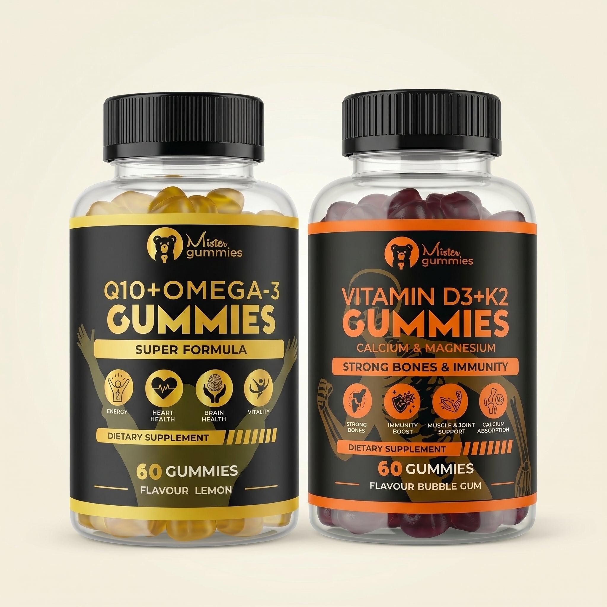 Energy Shield Combo (Q10 and Vitamin D3)