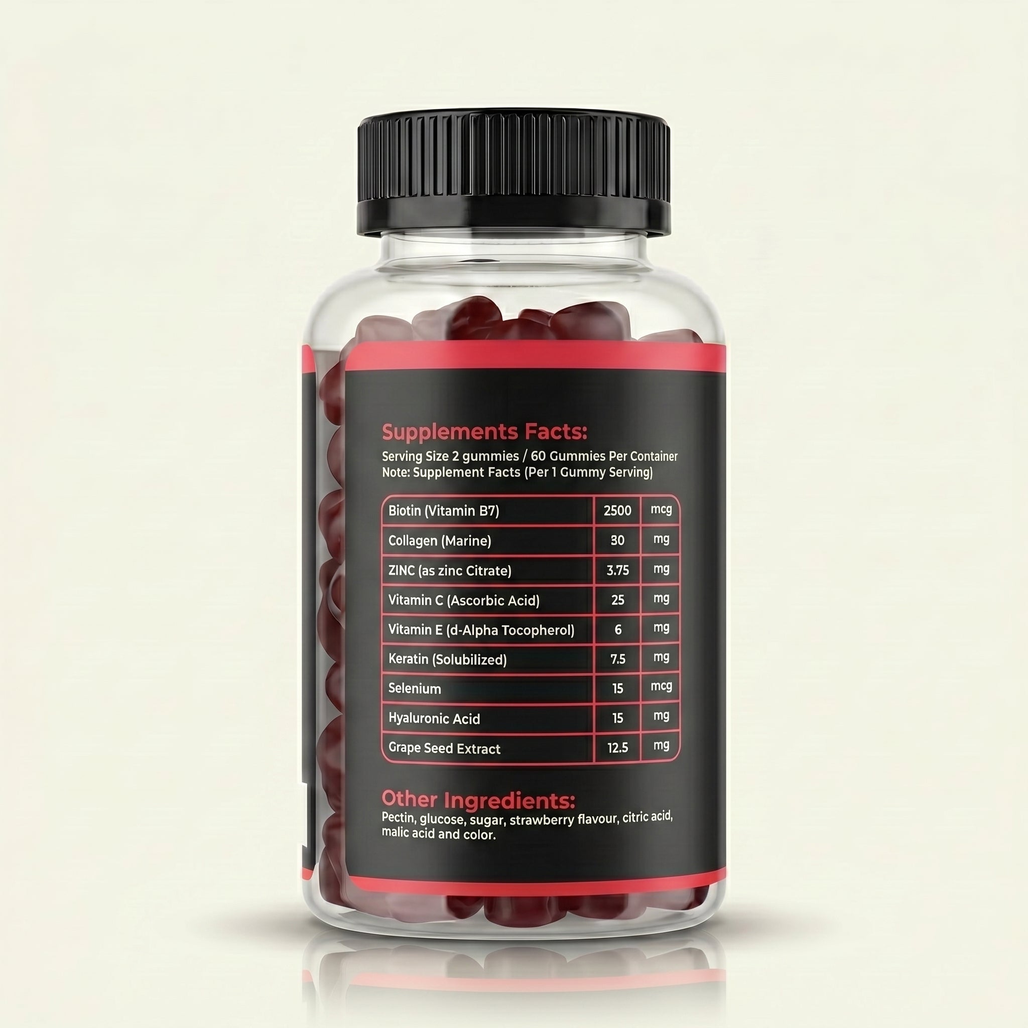 Biotin Glow+ Gummies Pakistan's First 8 in 1 Premium Blend
