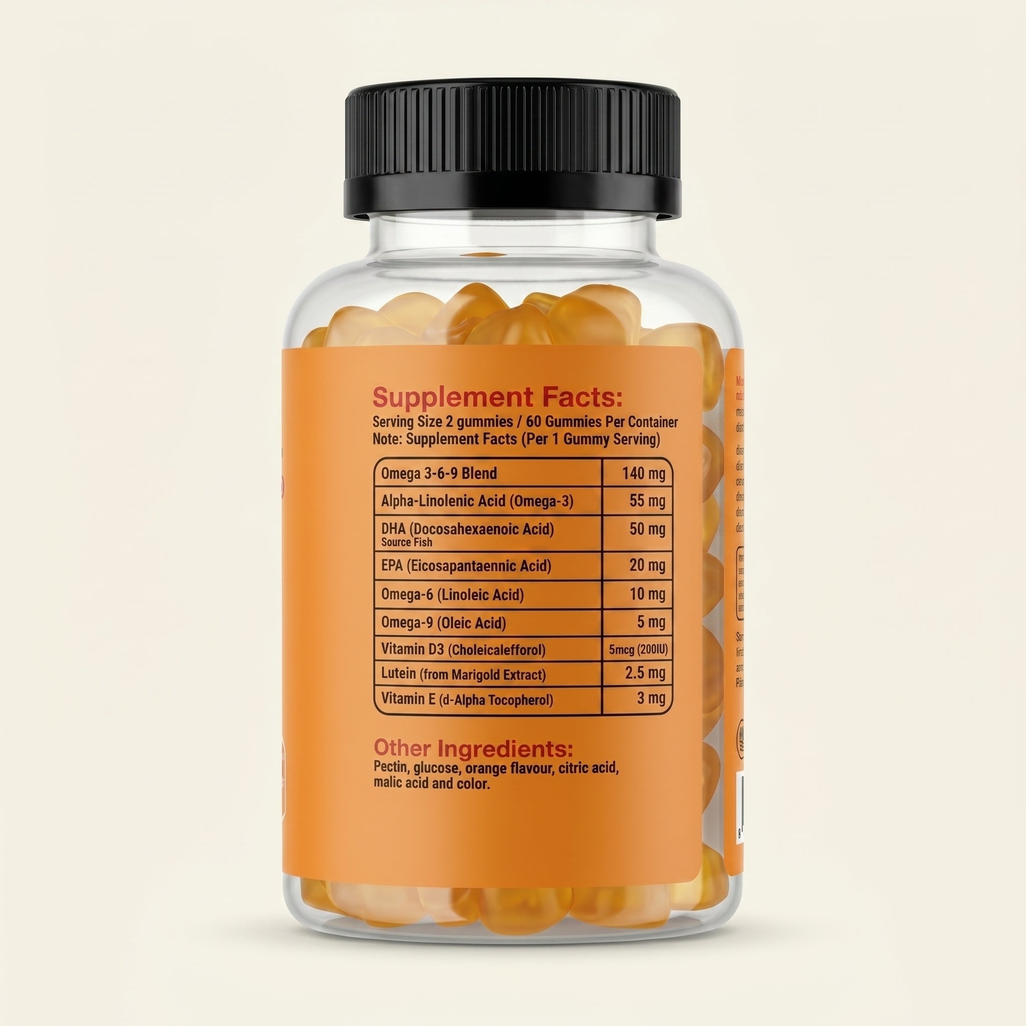 Kids Omega 3-6-9 Gummies – Brain, Eye & Growth Support