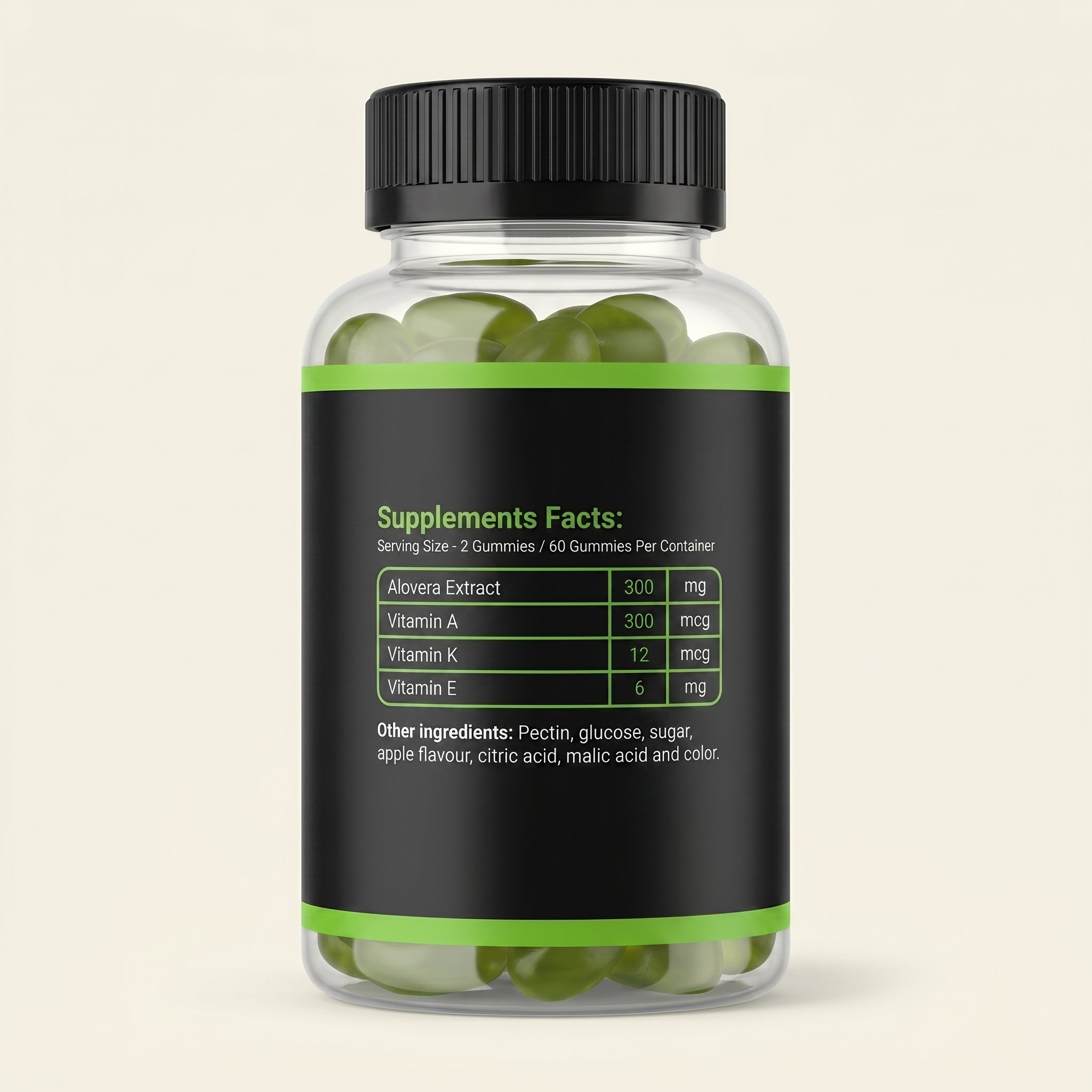 Aloevera Gummies (Skin, Hair & Immune Booster)
