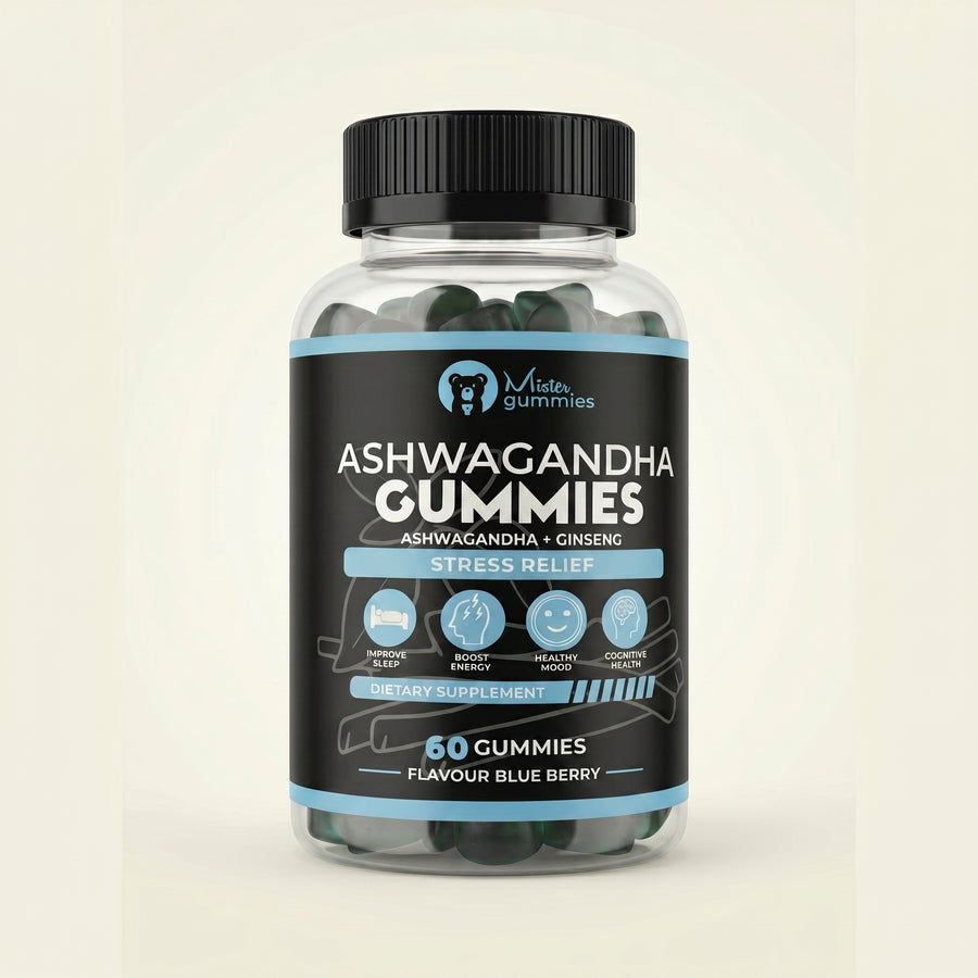Mister Gummies Ashwagandha + Ginseng Gummies