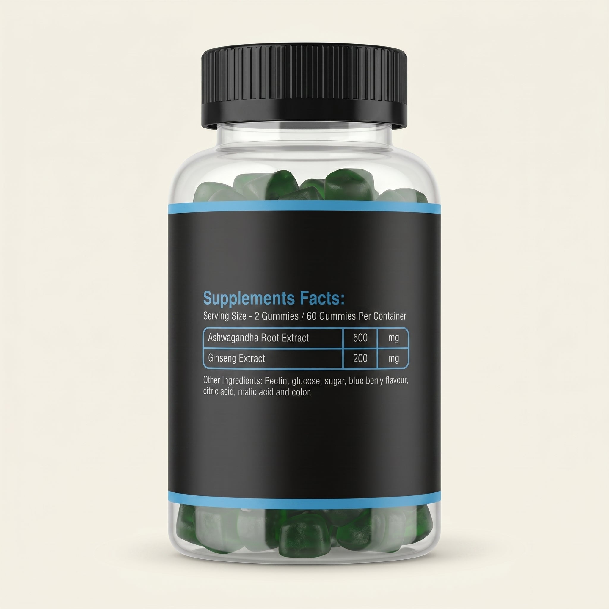 Ashwagandha Gummies with World's Best Ginseng