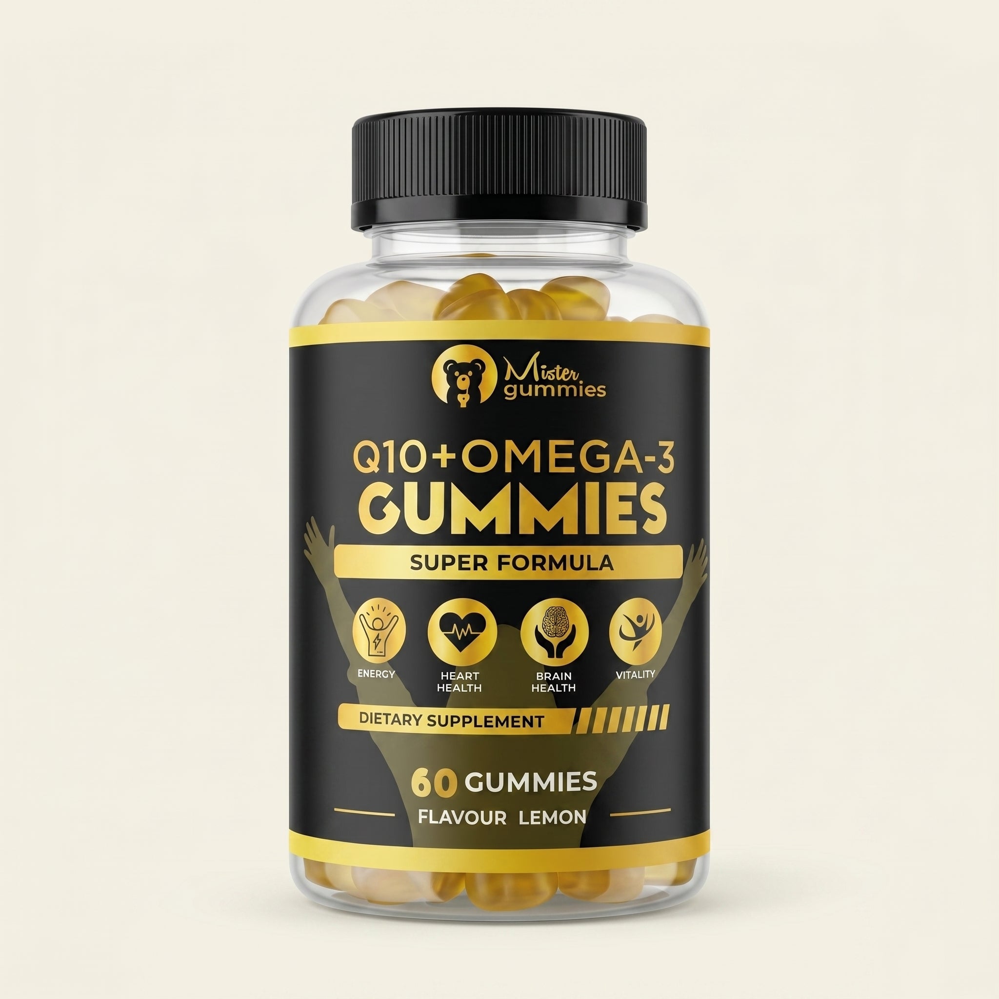 Q10 with Omega-3 Gummies- Pakistan's Best Super Formula